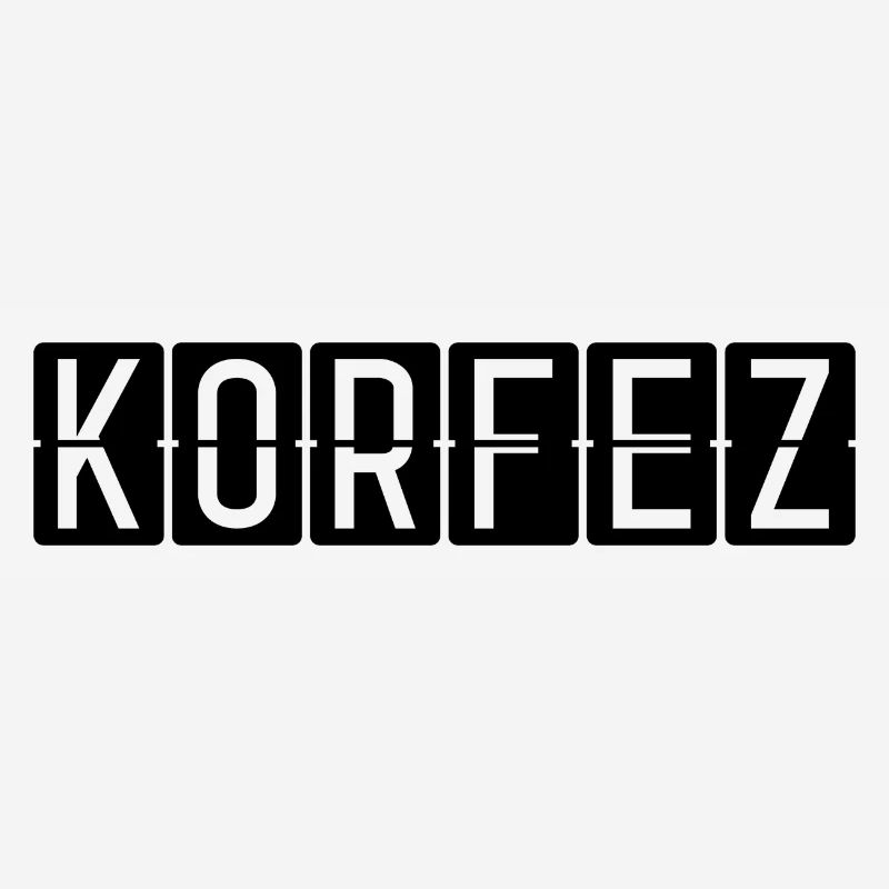 Panneau de l’aéroport de Körfez