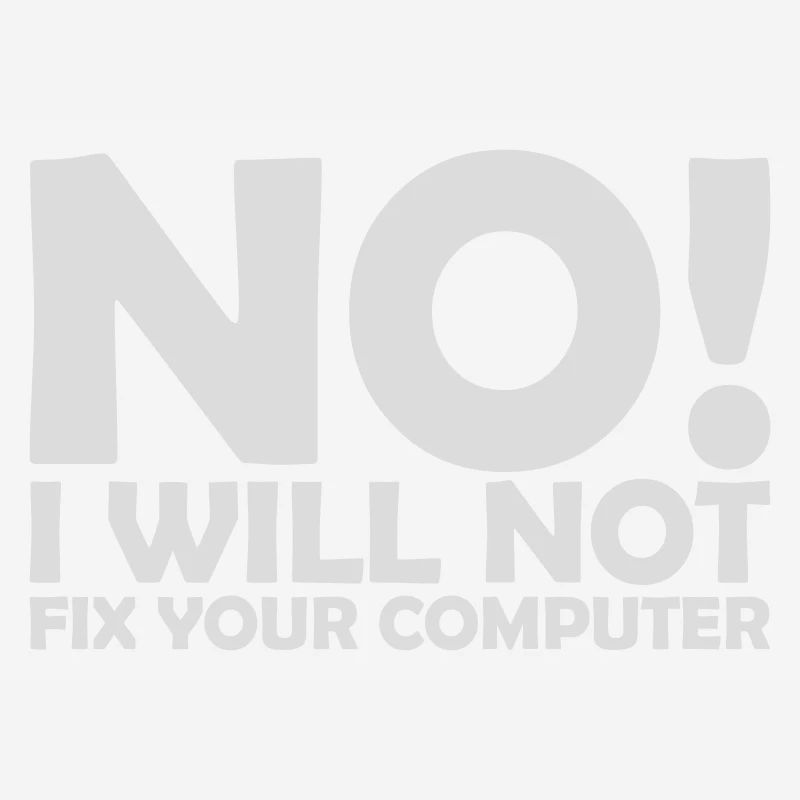 not fix your computer