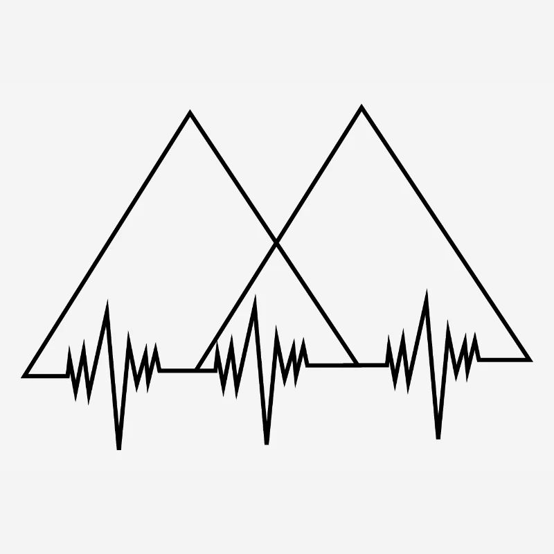 Heartbeat - Double Triangle - Mountain - (2)
