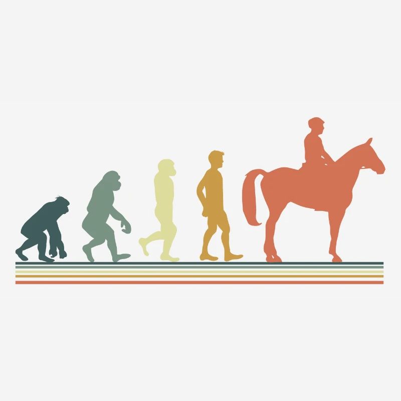Evolution cheval