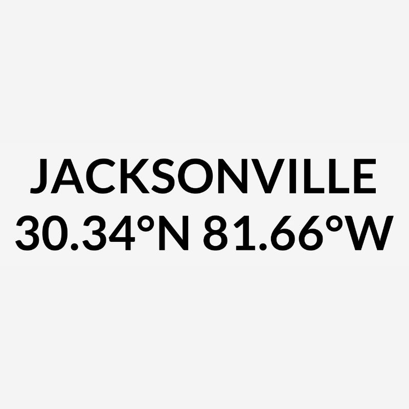 Jacksonville, Florida, USA Coordinates
