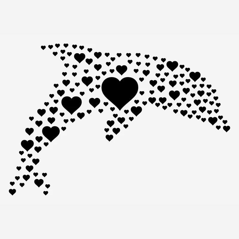 Coeurs de dauphins