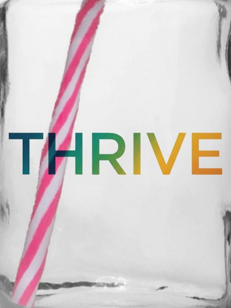 Thrive Gradient Schriftzug