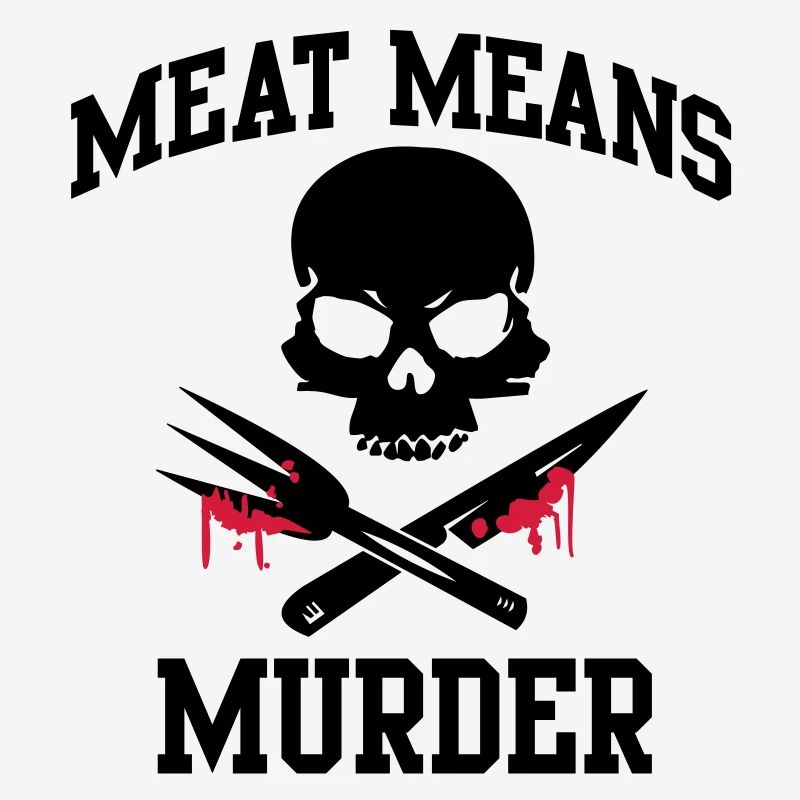 Meat means murder - Fleisch bedeutet Mörder