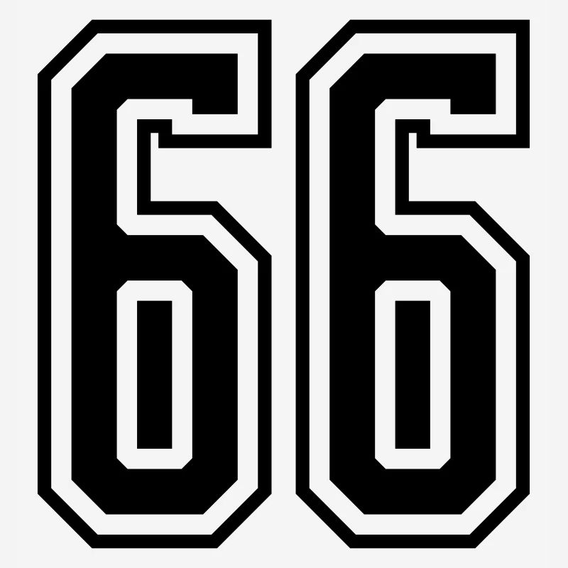 66 Numéro de numéro