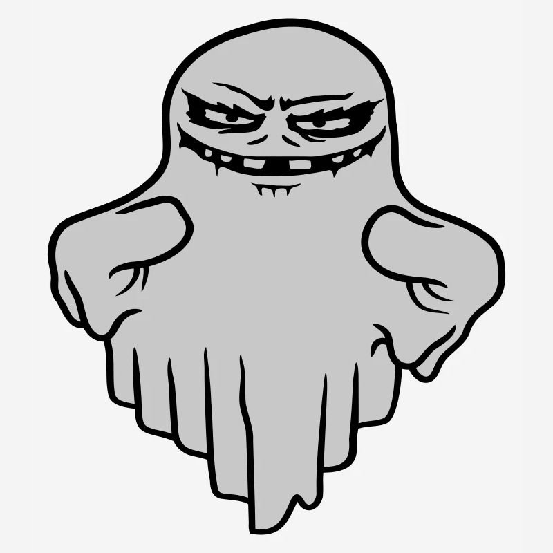 Böser schwebender Geist Comic