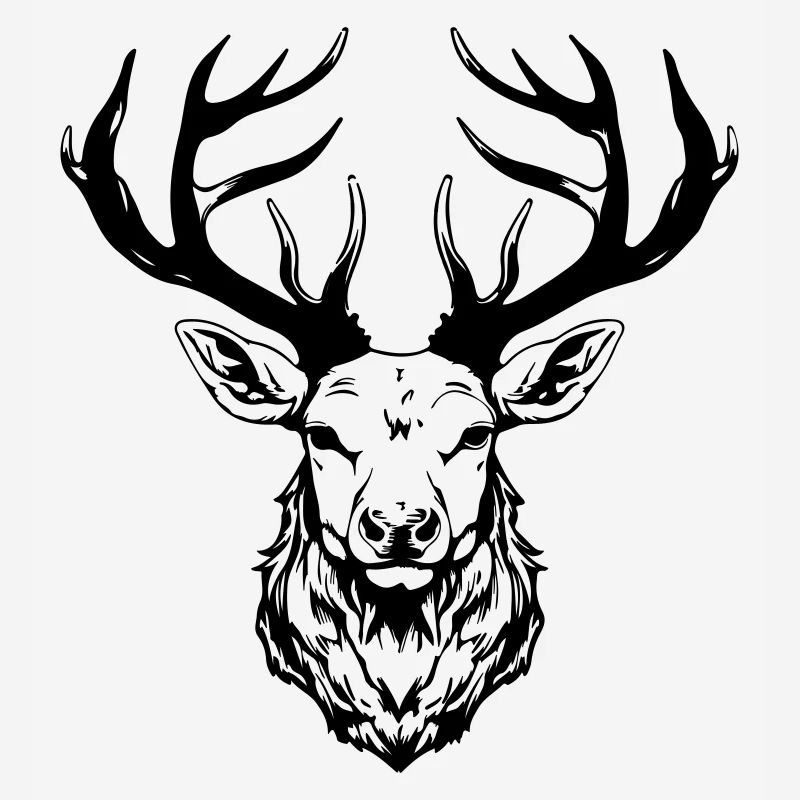 Tête de cerf
