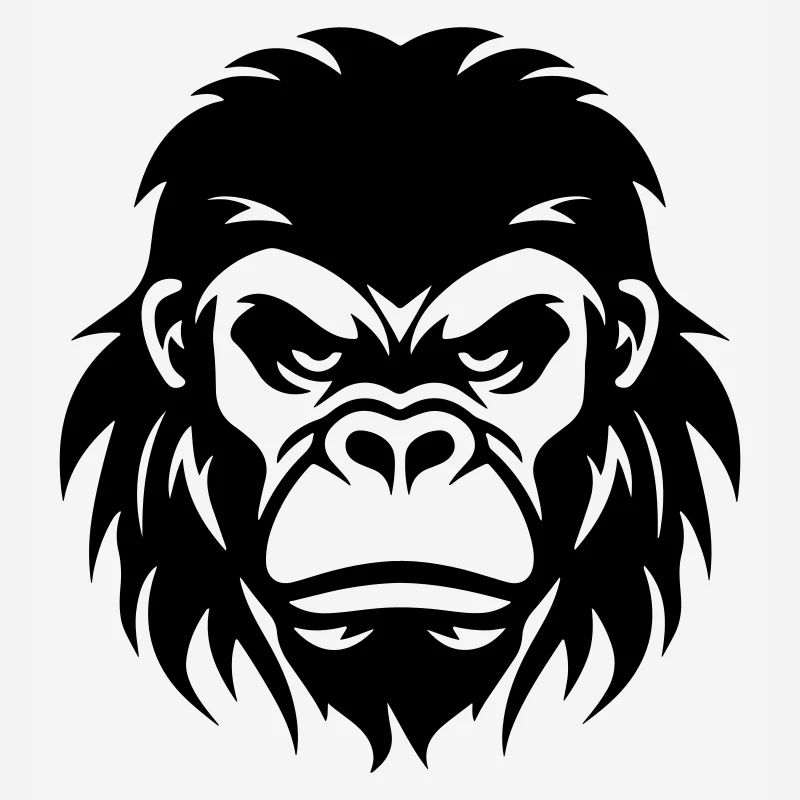 Gorilla Head