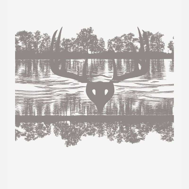 Reflets de la faune Conception de la silhouette