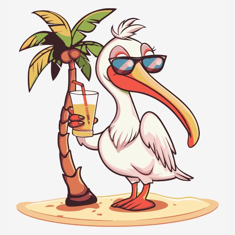 Vacances d’été de Pelican Bird