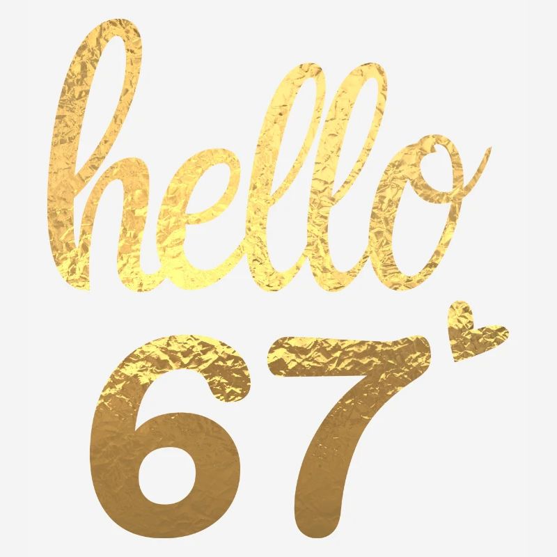 Hello 67 doré