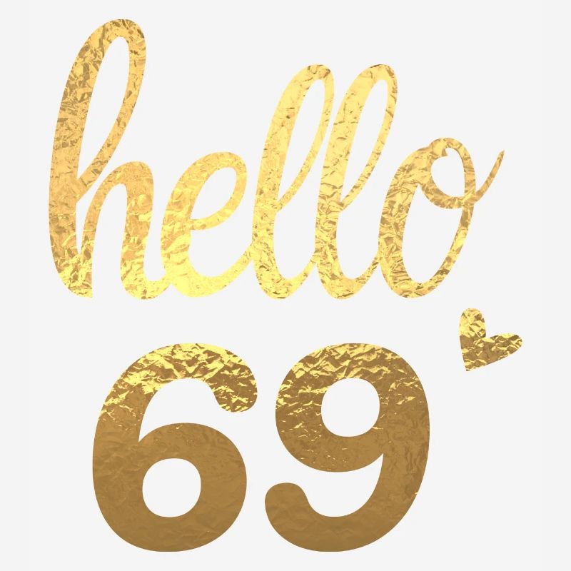 Hello 69 doré