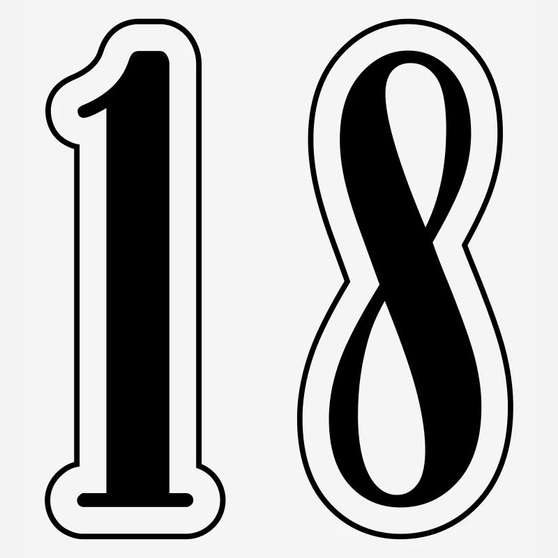 18 Number symbol