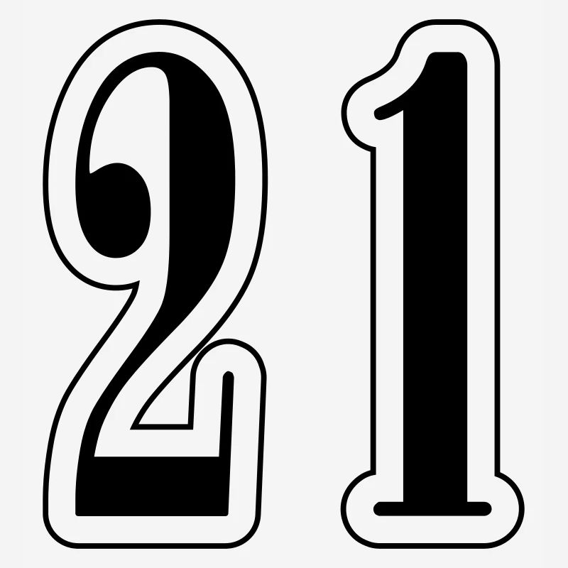 21 Symbole numérique
