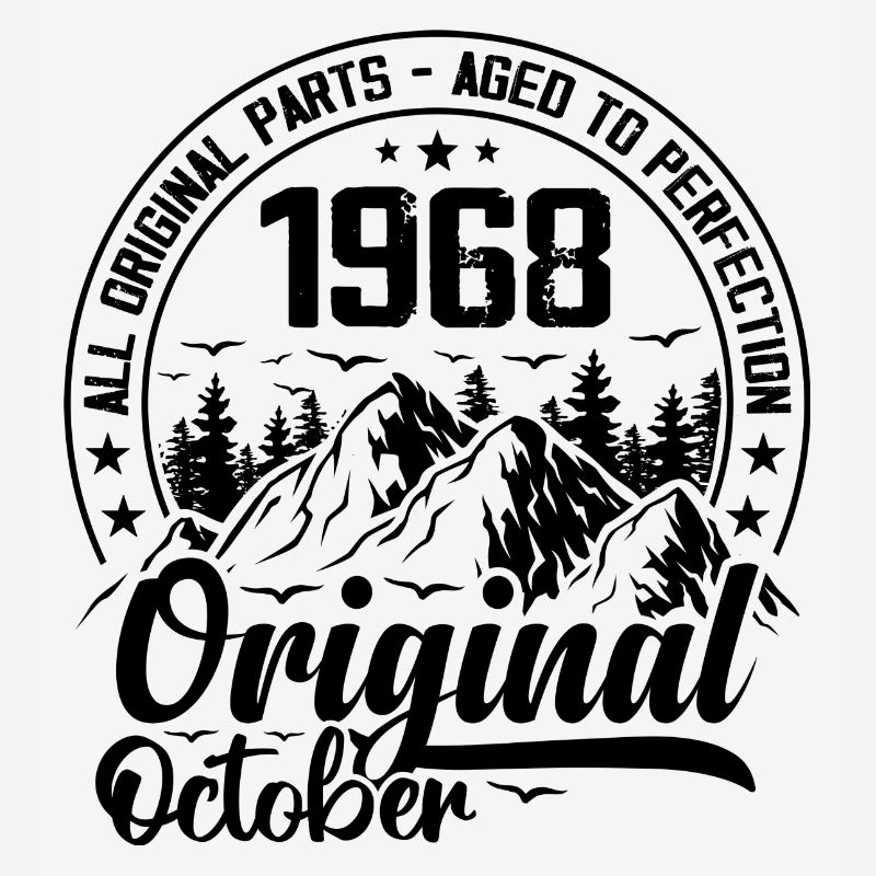 1968 October Original 56 Years Anniversary Gift