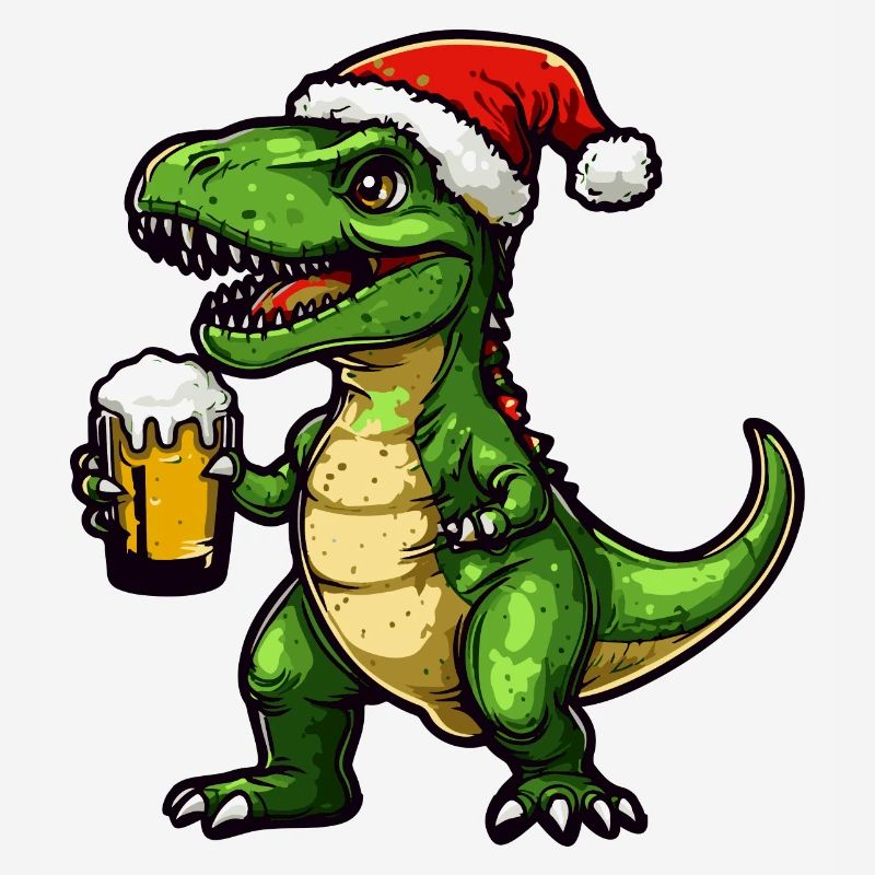 Bière de Noël Dinosaur T-Rex