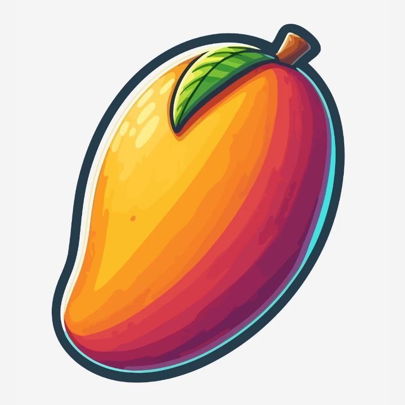 Design Mango Vibrant Abstract