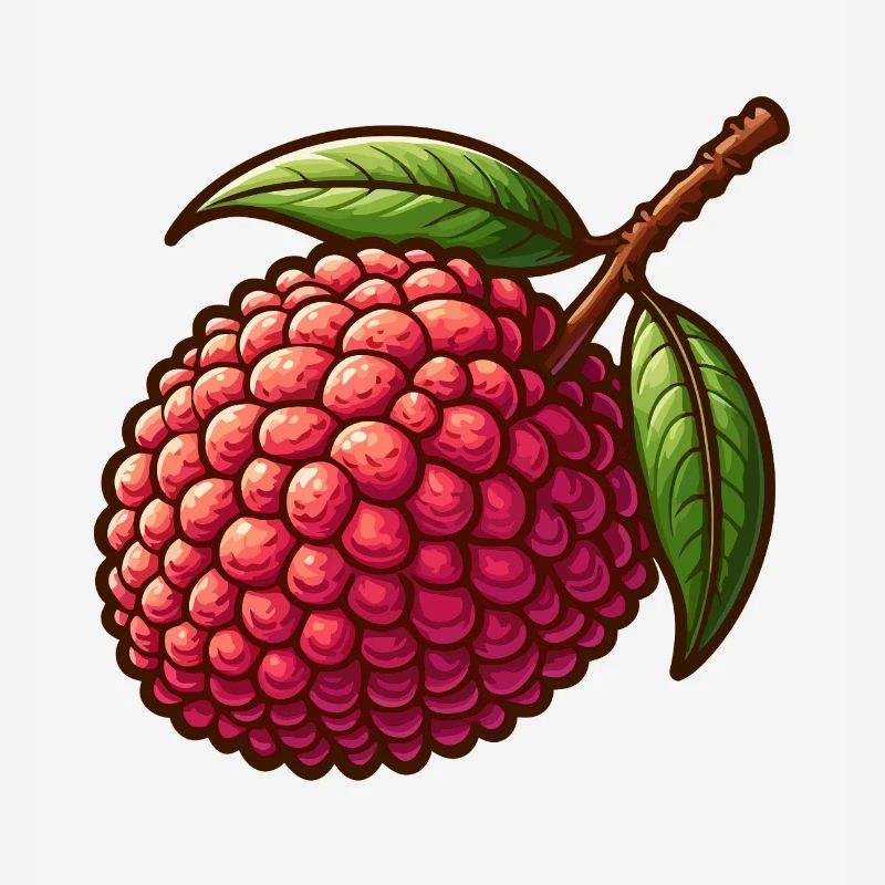 Litchi Colorée