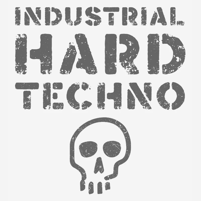 Crâne techno dur industriel
