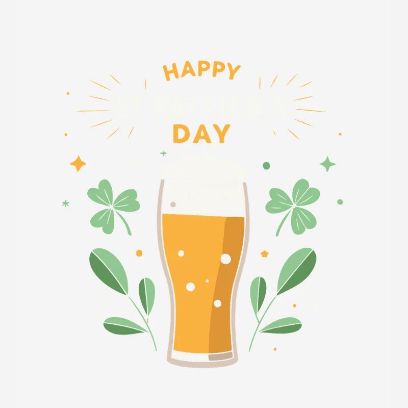 Saint Patrick Bière Festive