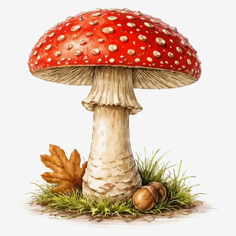 Toadstool Autumn Dream