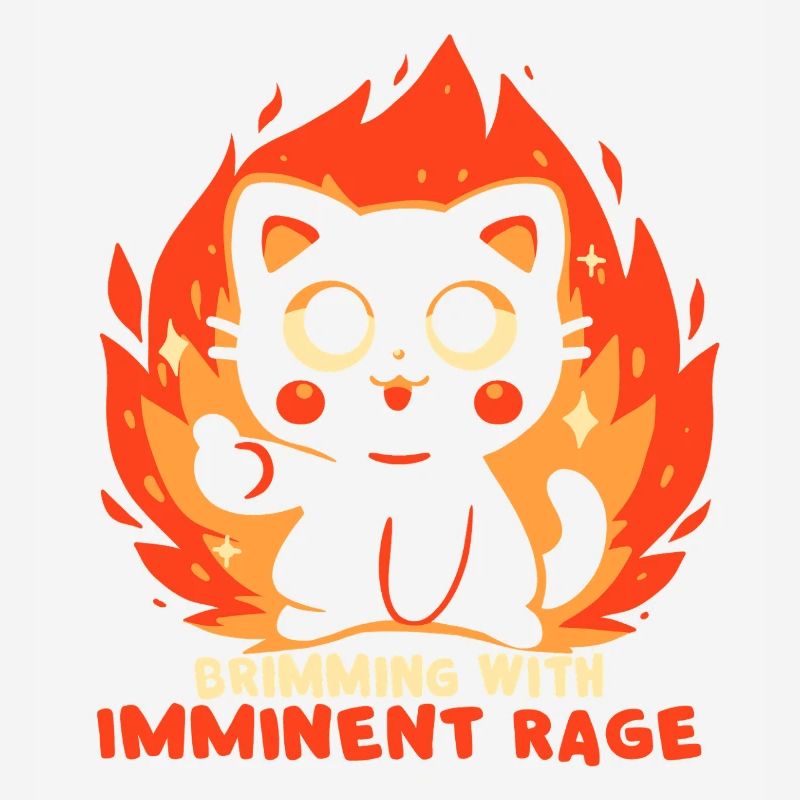 Débordant d’une rage imminente