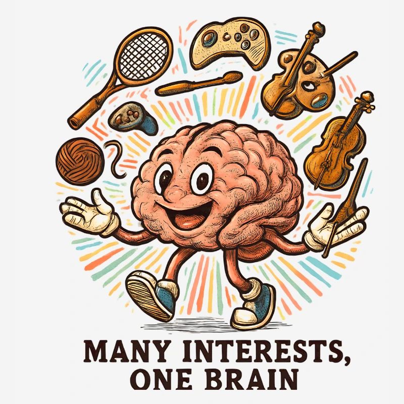 Versatile Brain: Many Passions ADHD ADHD