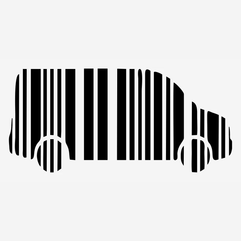 camper van strichcode