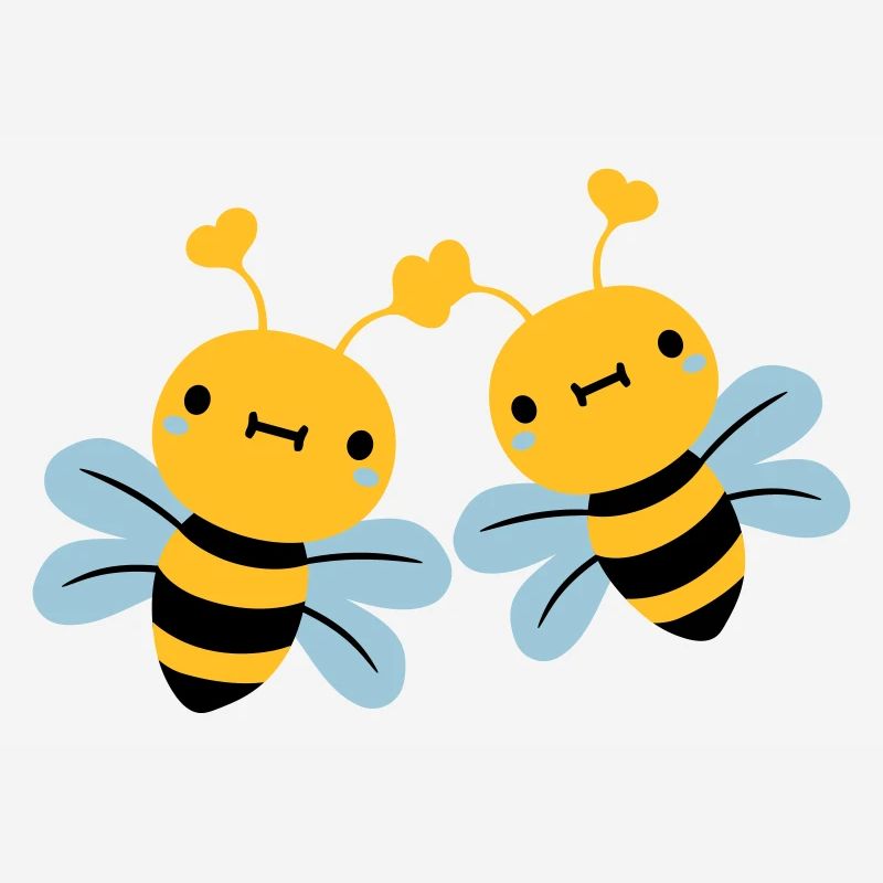 2 amis équipe couple mignons petits