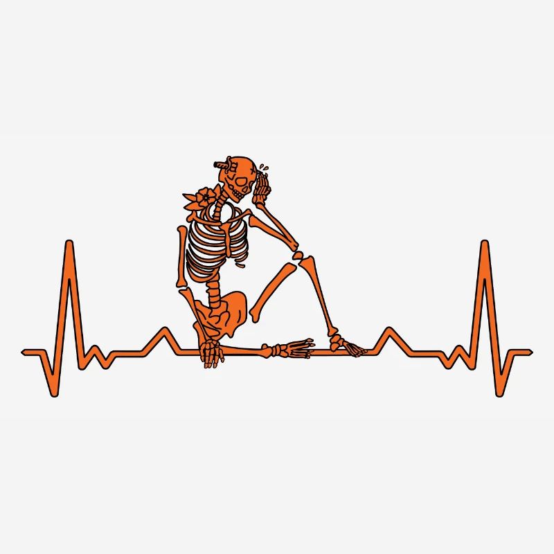 Herzfrequenz vom Skelett