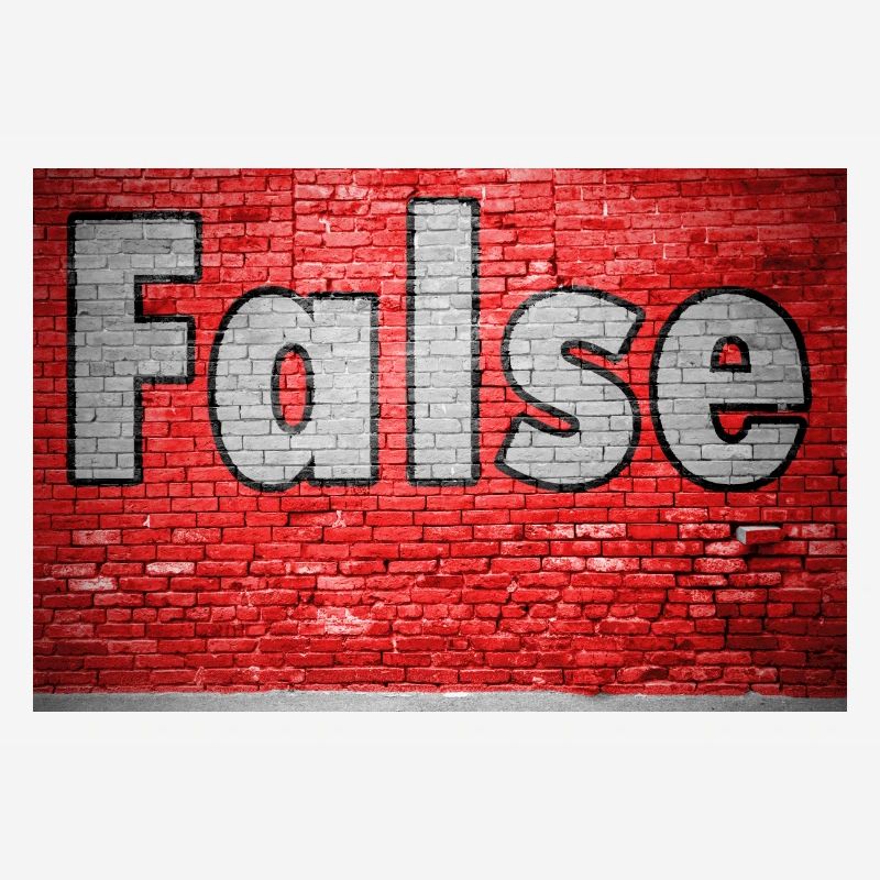 False Brick Wall Graffiti