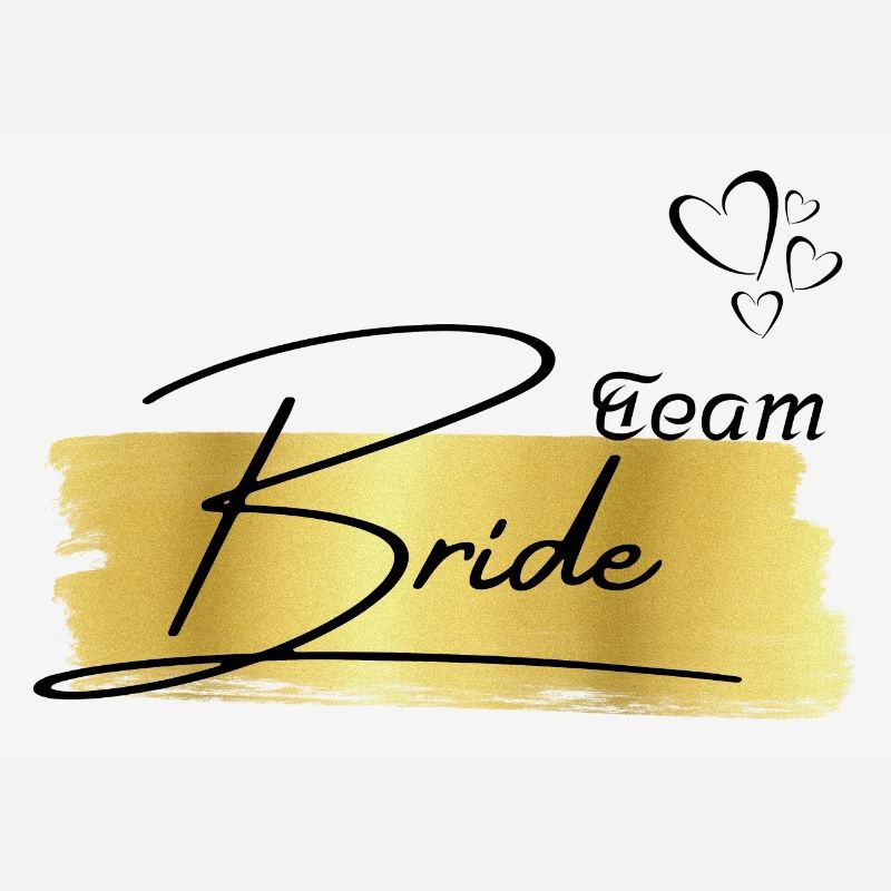 Bride gold-team bride