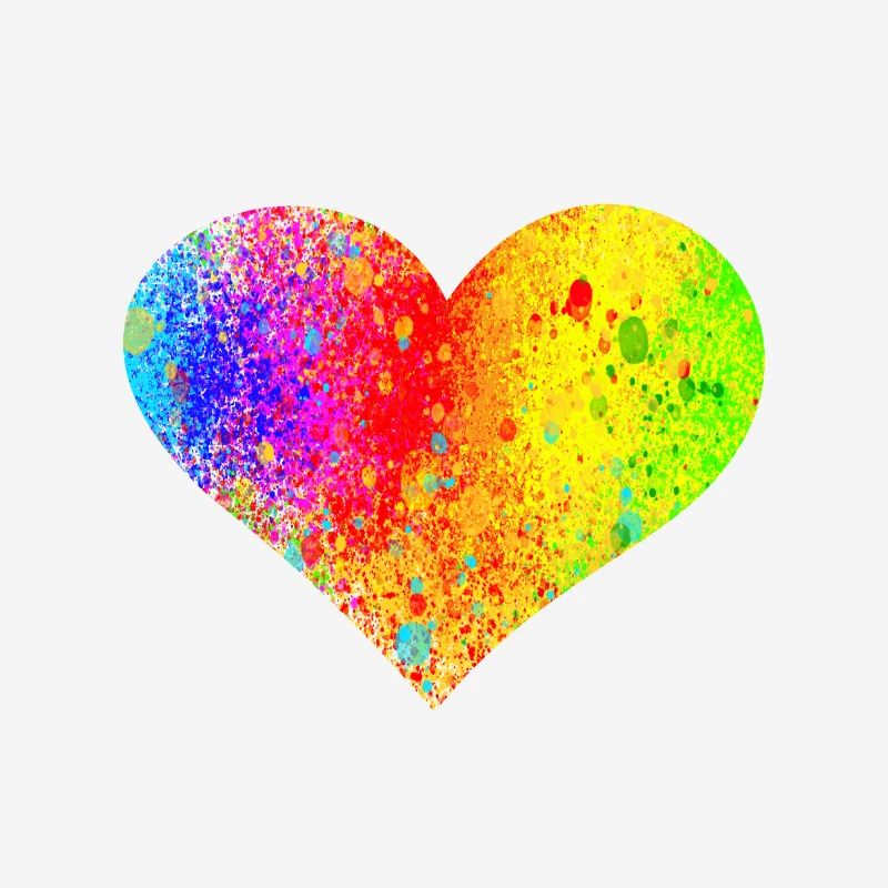 Rainbow Heart