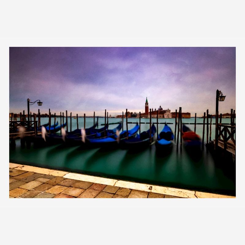 Gondolas in St. Mark's Square