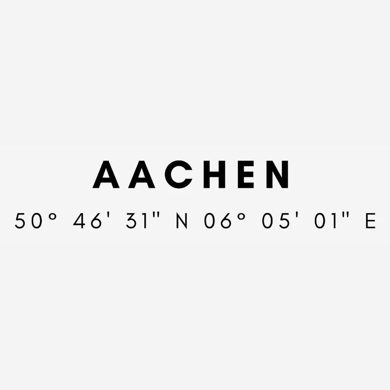 Aachen coordinates