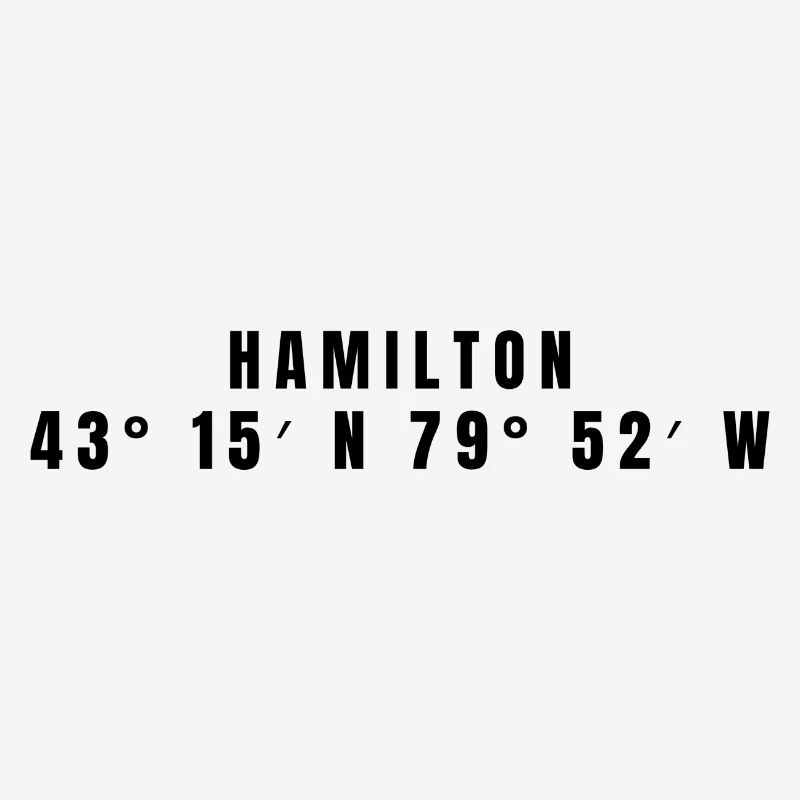 Hamilton, Canada Coordinates