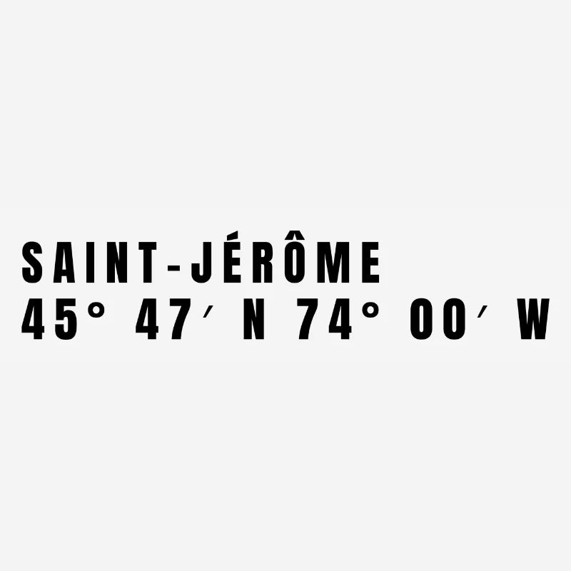 Saint-Jérôme, Canada Coordinates