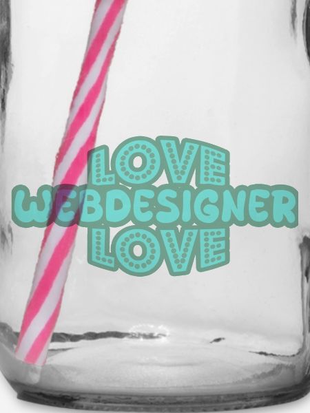 Webdesigner als Spruch
