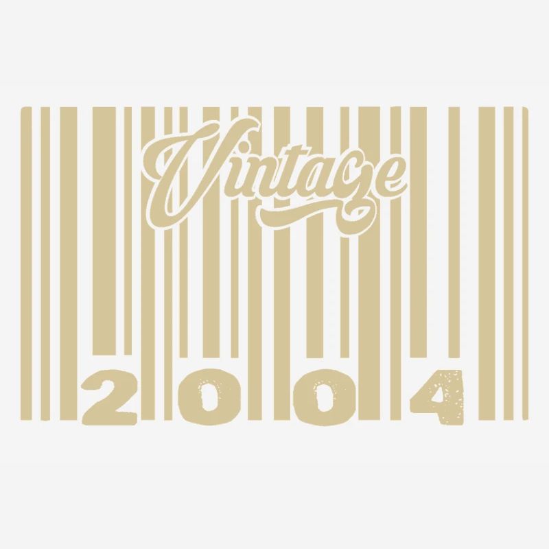 vintage 2004 Barcode 2004: Year 2025.