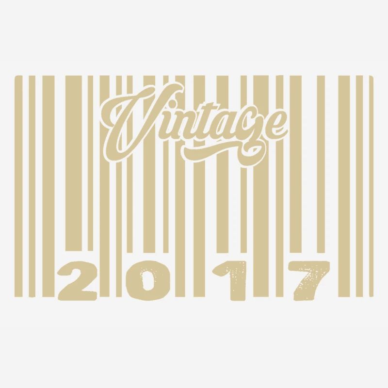 vintage 2017 Barcode 2017: Year 2025.