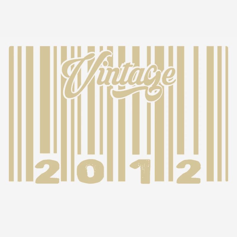 vintage 2012 Barcode 2012: Year 2025.