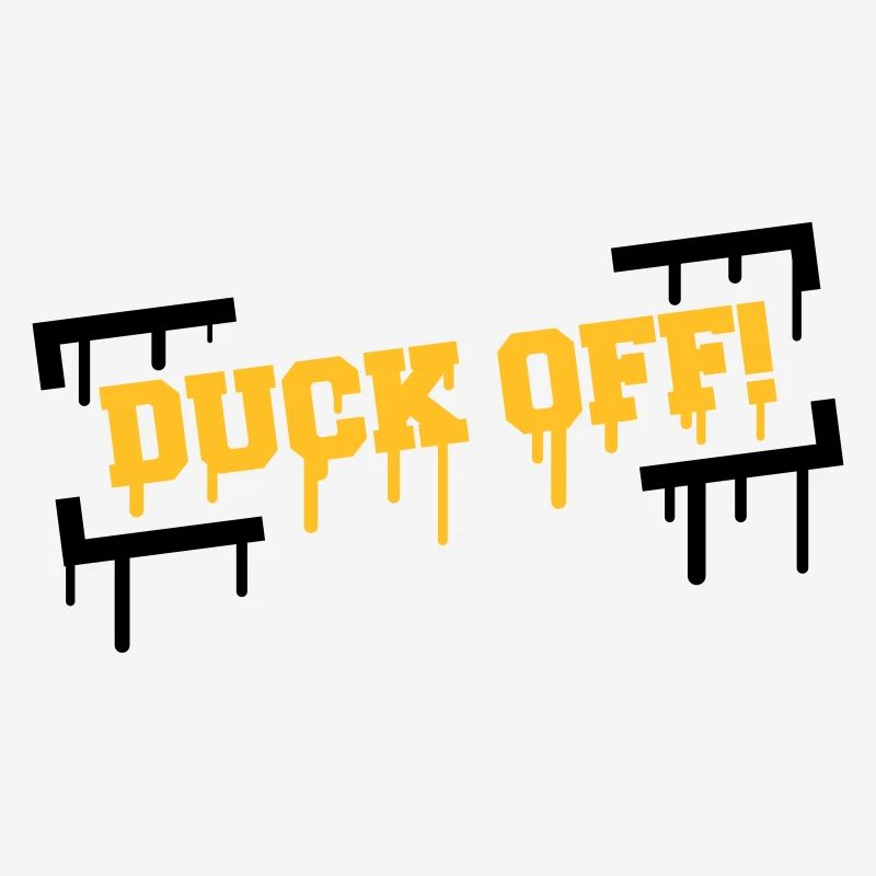 Duck Off Graffiti