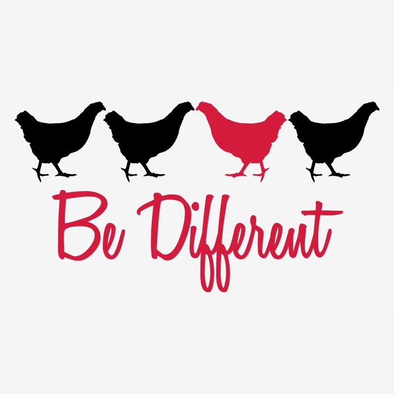 Be Different Hhs mit Text