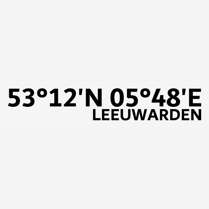 Leeuwarden coordinates