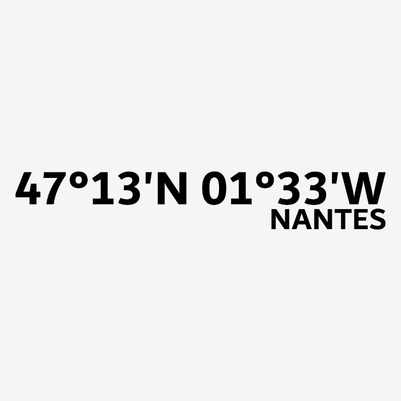 Nantes Coordinates