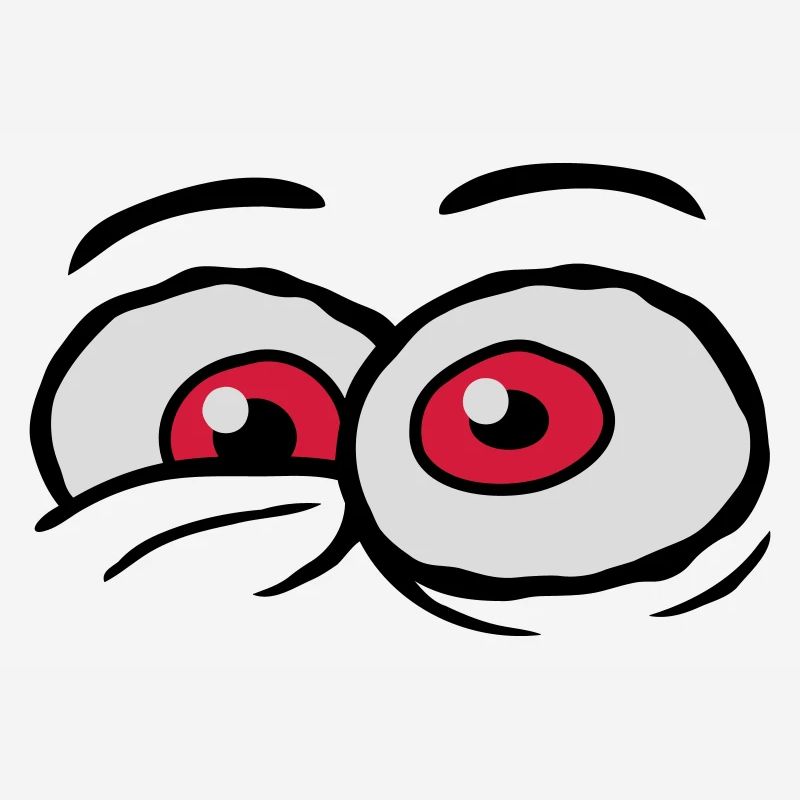 Comic Eyes Crazy Design