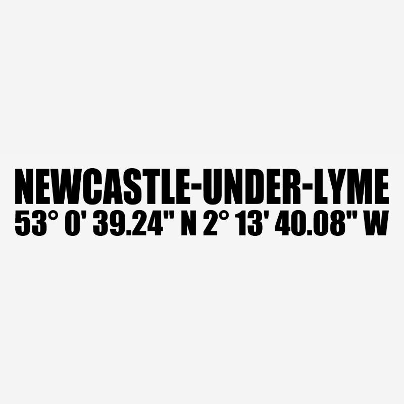 Newcastle-under-Lyme coordinates