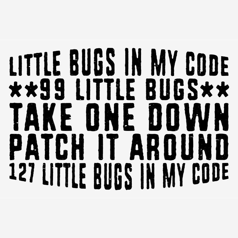 99 petits bugs dans mon code 8