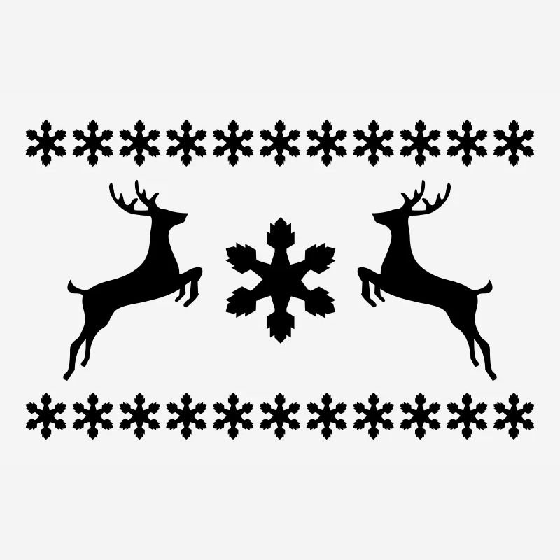 Rentier Weihnachten Pullover