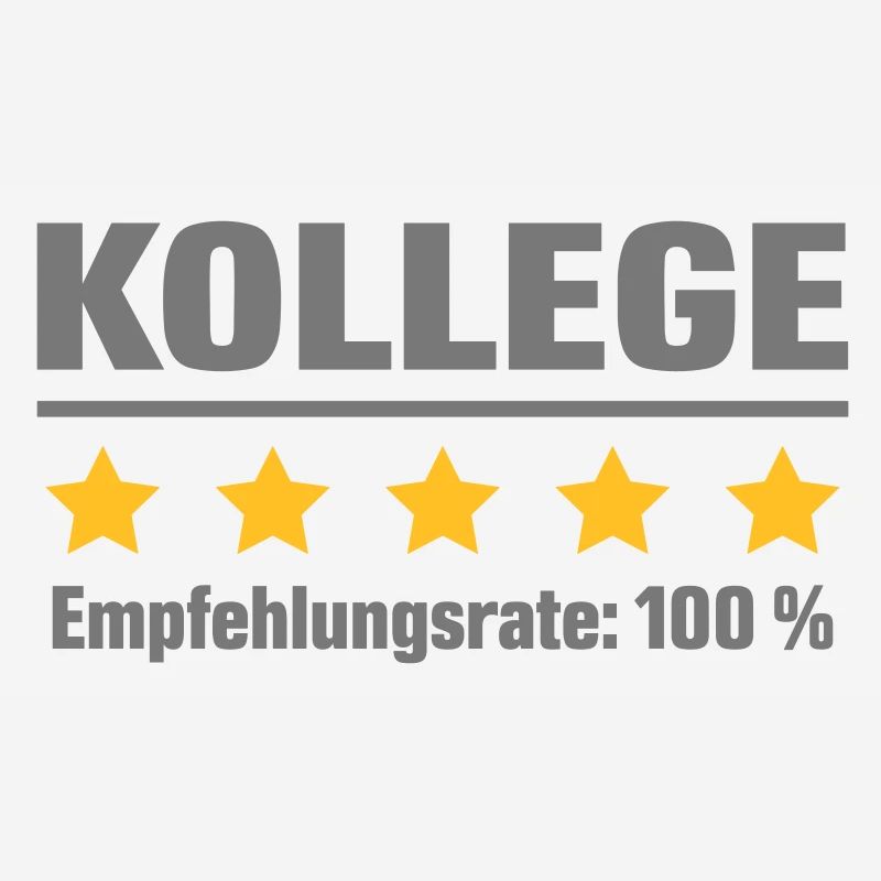 Recommandé à 100 pour cent - collègue